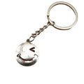 Metal Smiley Face Keychain Key Ring Bag Charm Gift view 5