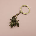 Zinc Alloy Minimalist Bee Keychain For Bag Charm Gift view 6