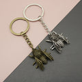 Zinc Alloy Minimalist Bee Keychain For Bag Charm Gift view 1