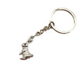 Metal Minimalist Rabbit Keychain For Bag Charm Gift view 5