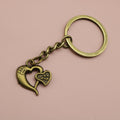 Metal Heart Keychain Gift view 6