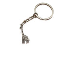 Zinc Alloy Simple Giraffe Keychain Bag Charm Gift view 5
