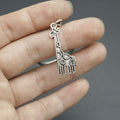 Zinc Alloy Simple Giraffe Keychain Bag Charm Gift view 3
