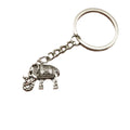 Zinc Alloy Minimalist Elephant Keychain Bag Charm Gift view 5