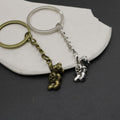Zinc Alloy Bear Shape Keychain Bag Charm Gift view 3