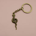 Zinc Alloy Simple Snake Keychain For Key Ring view 6