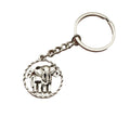 Metal Minimalist Elephant Keychain Bag Charm Gift view 5