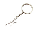 Metal Gecko Keychain Bag Charm view 5