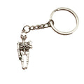 Metal Minimalist Skull Keychain For Key Ring Gift view 5