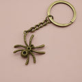 Metal Spider Keychain Bag Charm – Antique Copper view 6