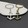 Metal Minimalist Ship Wheel Keychain Car Key Ring view 4