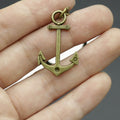 Metal Minimalist Ship Wheel Keychain Car Key Ring view 3