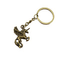 Metal Unicorn Keychain Bag Charm – Antique Copper view 5