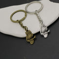 Zinc Alloy Owl Keychain For Bag Charm Gift view 4