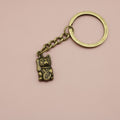 Metal Lucky Cat Keychain Cute Bag Charm Gift view 6