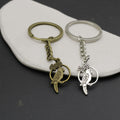 Zinc Alloy Double Sided Parrot Keychain Bag Charm Gift view 4