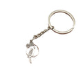 Zinc Alloy Double Sided Parrot Keychain Bag Charm Gift view 5