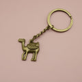 Zinc Alloy Minimal Camel Pendant Keychain Bag Charm Gift view 6