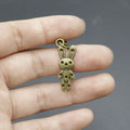 Zinc Alloy Minimalist Rabbit Keychain For Bag Charm Gift view 3