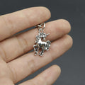 Zinc Alloy Minimalist Horse Keychain Bag Charm Gift – Antique Copper view 4