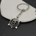 Metal Simple Turtle Keychain For Bag Charm Key Ring view 3