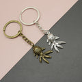Zinc Alloy Simple Goldfish Keychain Bag Charm Gift view 1