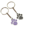 Zinc Alloy Cartoon Dog Paw Tag Keychain For Bag Charm view 5