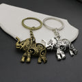 Zinc Alloy Elephant Keychain Animal Bag Charm Gift view 4