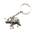 Zinc Alloy Elephant Keychain Animal Bag Charm Gift view 5
