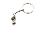 Metal Cat Shape Keychain Bag Charm Gift view 5