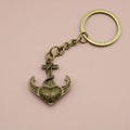 Zinc Alloy Anchor Sailor Captain Keychain Key Ring Gift view 6