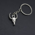 Metal Bull Head Keychain Bag Charm Gift for Men view 4
