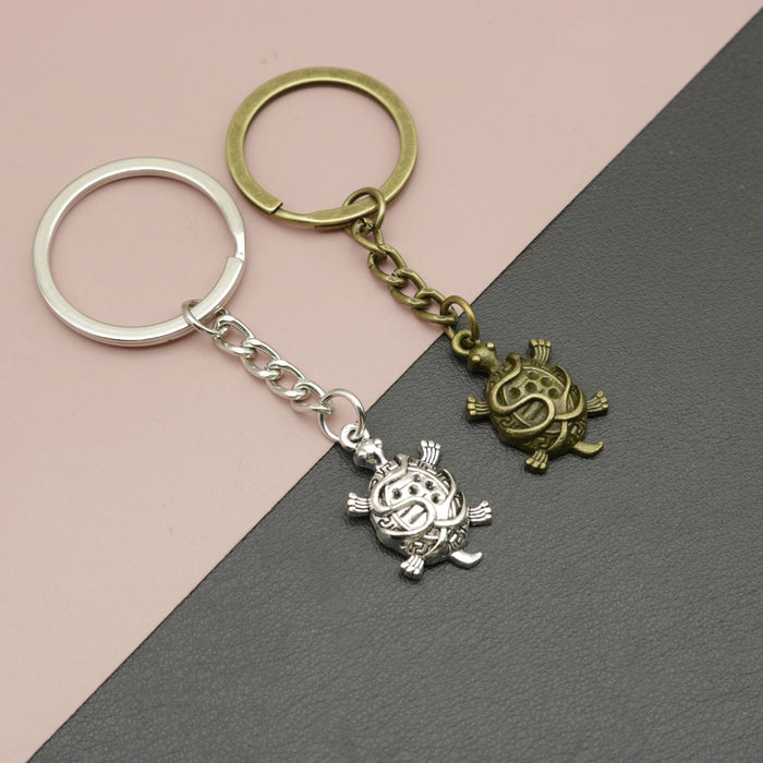 Zinc Alloy Turtle Shape Keychain Animal Bag Charm Gift
