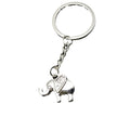Metal Simple Elephant Keychain Bag Charm Key Ring view 5