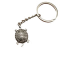 Zinc Alloy Minimalist Turtle Keychain Bag Charm Gift – Antique Copper view 5