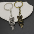 Zinc Alloy Owl Keychain Minimalist Bag Charm Gift view 3