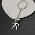 Metal Simple Bear Shape Keychain Bag Charm view 4