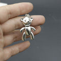 Metal Simple Bear Shape Keychain Bag Charm view 3