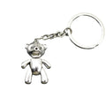Metal Simple Bear Shape Keychain Bag Charm view 5