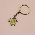 Metal Bull Head Keychain For Car Key Ring Gift view 6