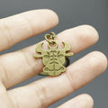 Metal Bull Head Keychain For Car Key Ring Gift view 4