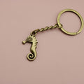 Zinc Alloy Seahorse Keychain For Bag Charm Gift view 6