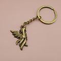 Alloy Phoenix Keychain Bag Charm view 6