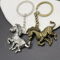 Metal Horse Shape Keychain Bag Charm Key Ring view 3