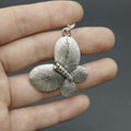 Metal Butterfly Keychain Bag Charm Gift view 4