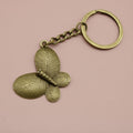 Metal Butterfly Keychain Bag Charm Gift view 6