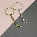 Zinc Alloy Cute Cat Keychain Bag Charm Gift view 1