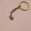 Zinc Alloy Cute Cat Keychain Bag Charm Gift view 6
