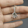 Zinc Alloy Eagle Claw Dragonfly Keychain Bag Charm Gift view 3