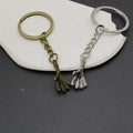 Zinc Alloy Eagle Claw Dragonfly Keychain Bag Charm Gift view 4